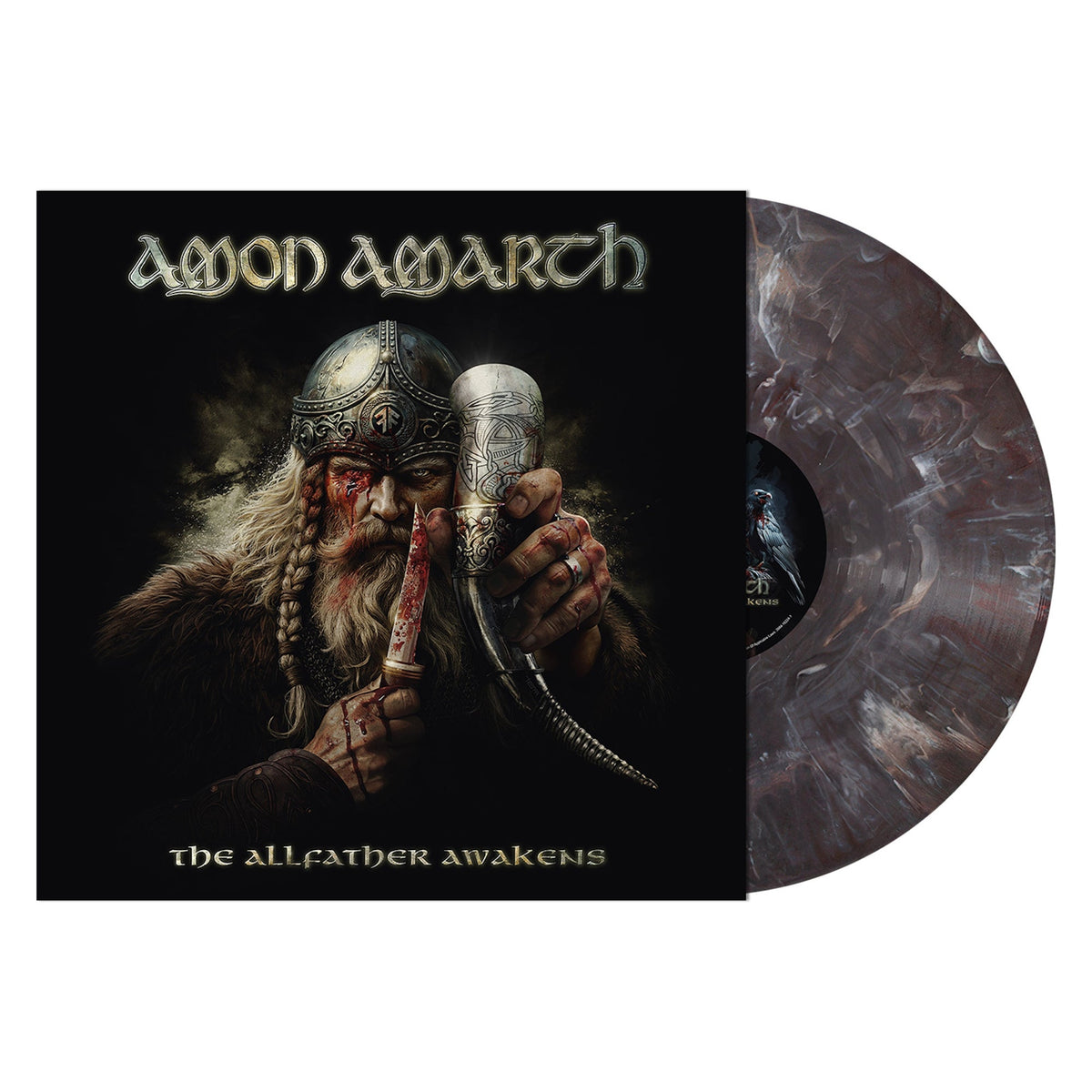Amon Amarth The Allfather Awakens "Odens Hunt" Marbled Colored Vinyl) | Vinyl