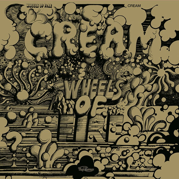 Cream Wheels of Fire (Golden Jacket) | Vinyl