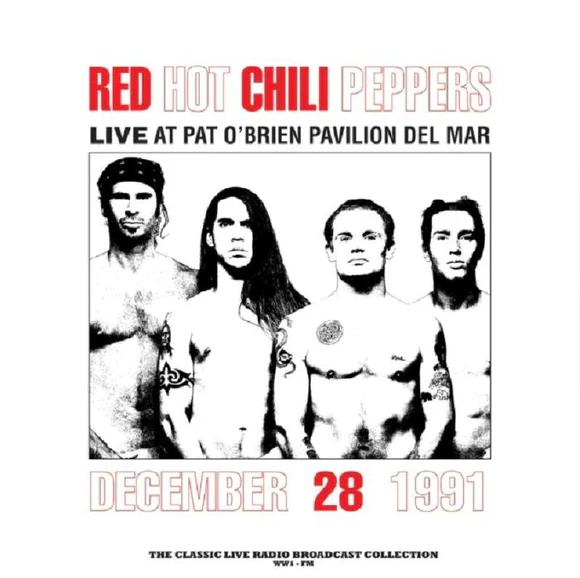 Red Hot Chili Peppers - Live at Pat O'Brien Pavilion, Del Mar, CA, December 28th 1991 (180 Gram Red Vinyl) (Import) - HIFI Bodega