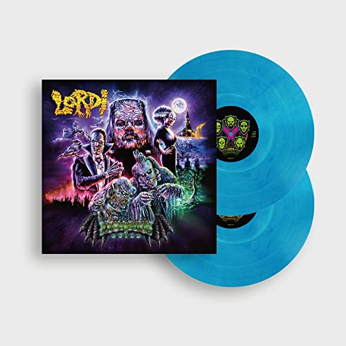Lordi Screem Writers Guild 2LP (transparent+blue marbled in gatefold) | Vinyl