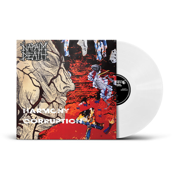 Napalm Death Harmony Corruption (Exclusive White Vinyl) | Vinyl