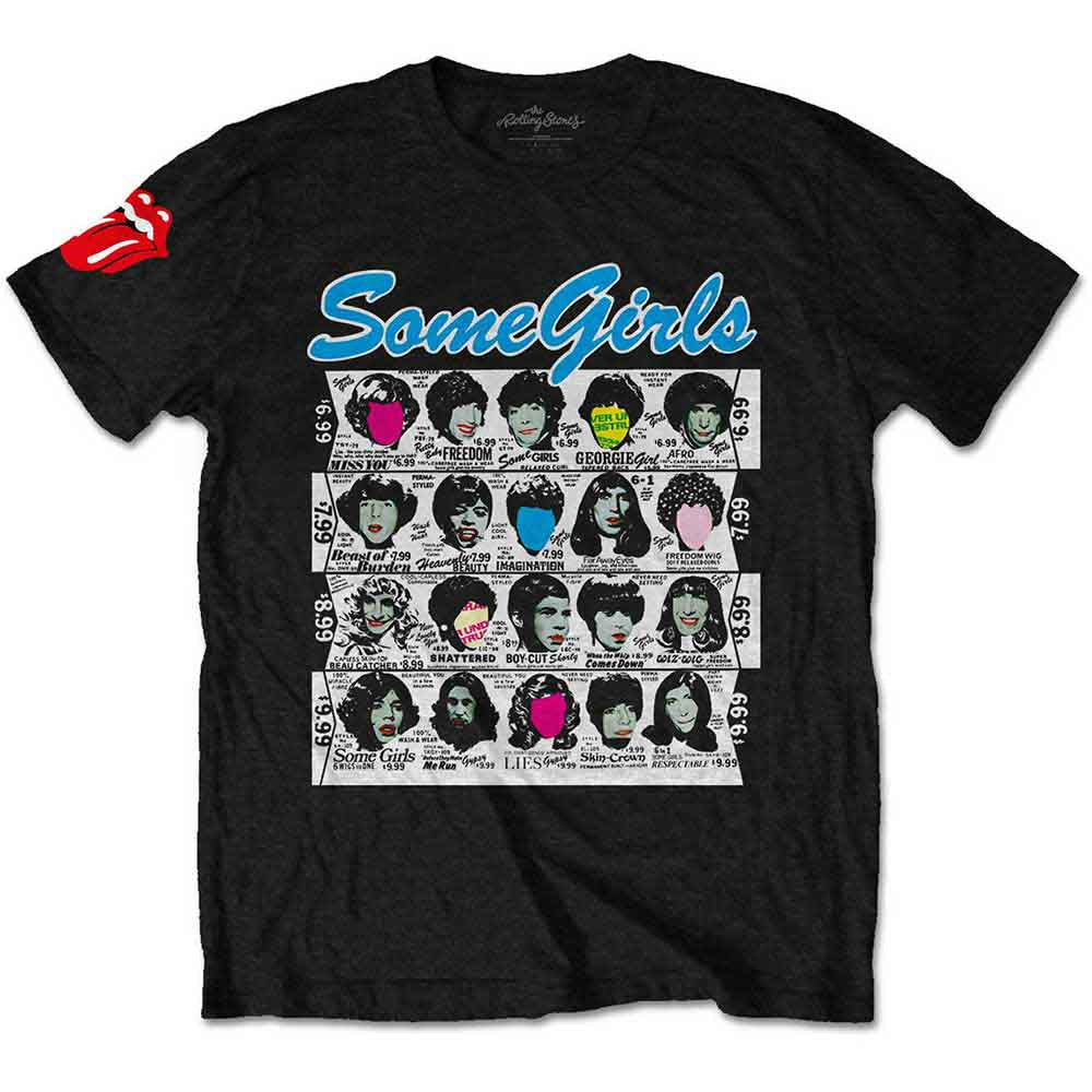 The Rolling Stones Some Girls Album T-Shirt - Black | Apparel