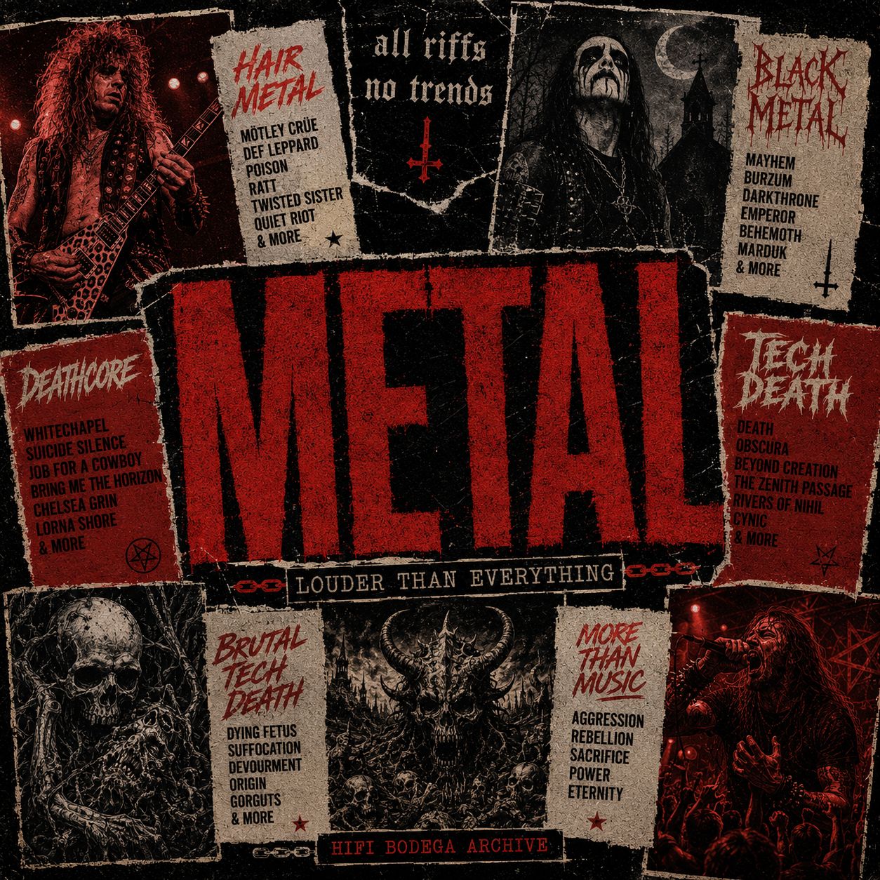 The Metal Collection - HIFI Bodega