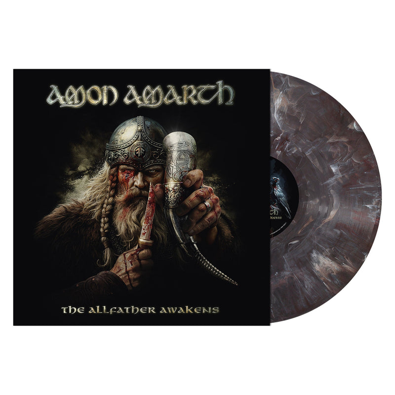 Amon Amarth The Allfather Awakens "Odens Hunt" Marbled Colored Vinyl) | Vinyl
