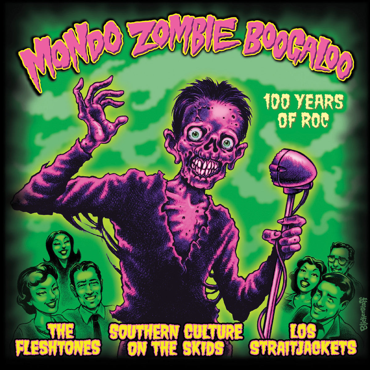 And The Fleshtones Los Straitjackets Southern Cult Mondo Zombie Boogaloo [Pink Vinyl] | Vinyl