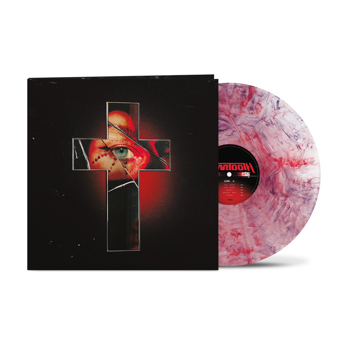 Beartooth Pure Ecstasy (Indie Exclusive, Limited Edition, "Bloodshot" Colored Vinyl) | Vinyl