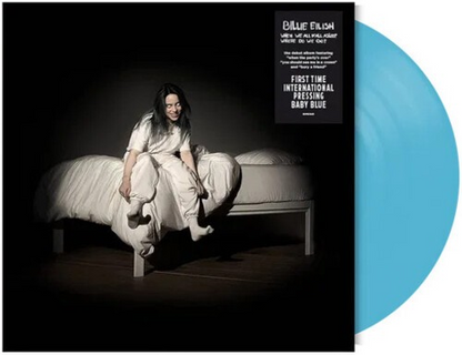 Billie Eilish When We All Fall Asleep Where Do We Go (Limited Edition, International Pressing, Baby Blue Colored Vinyl) [Import] | Vinyl