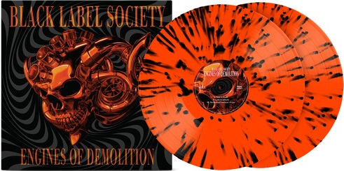 Black Label Society Engines of Demolition (Limited Edition, Neon Orange Black Splatter Colored Vinyl) (2 Lp's) | Vinyl
