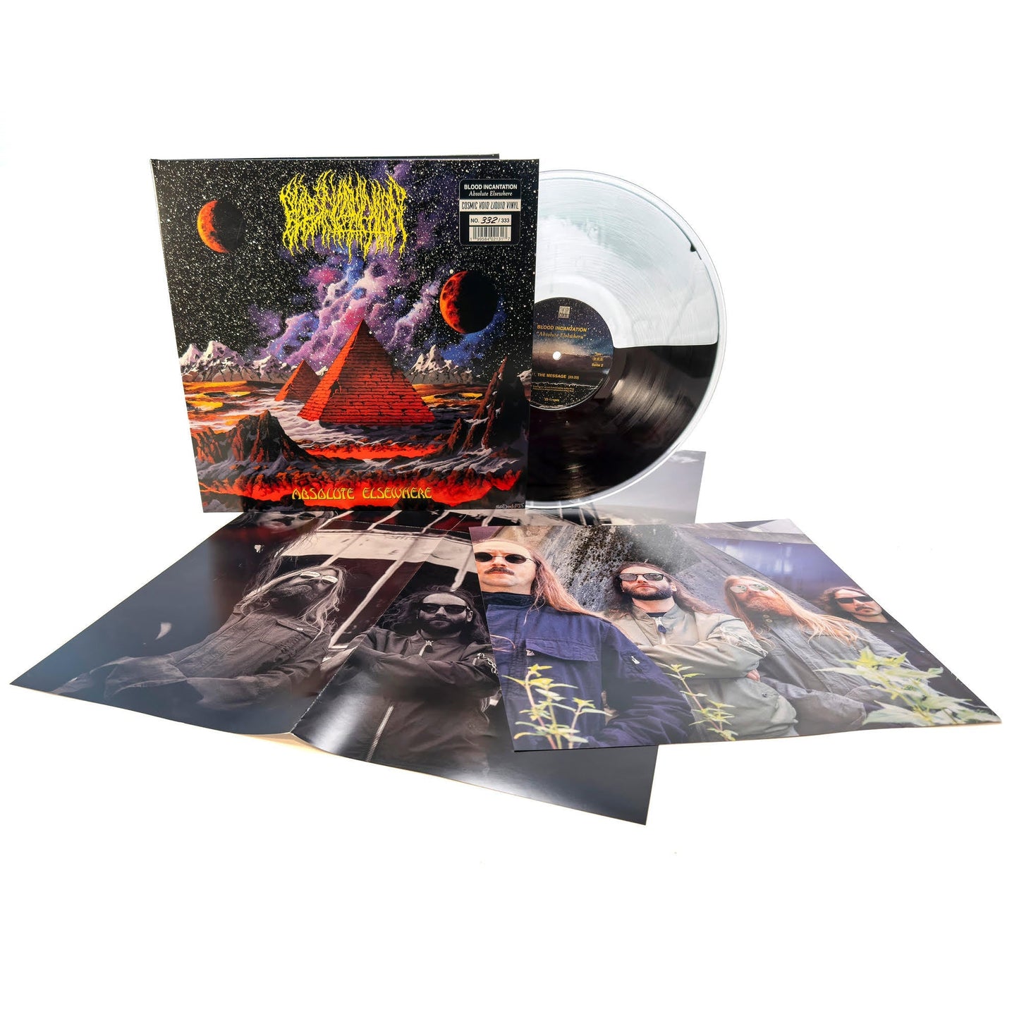 Blood Incantation Absolute Elsewhere (Ltd. Deluxe) [Cosmic Void Liquid Filled Vinyl] | Vinyl