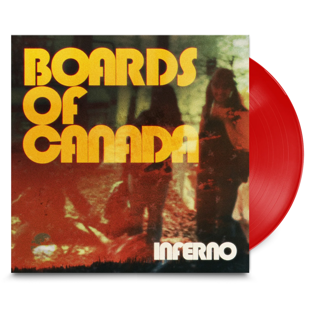 Boards of Canada Inferno (Limited Edition, Indie Exclusive, Triple Gatefold Outer Sleeve, Deluxe Edition, Transparent Red Colored Vinyl) (2 Lp's) | Vinyl