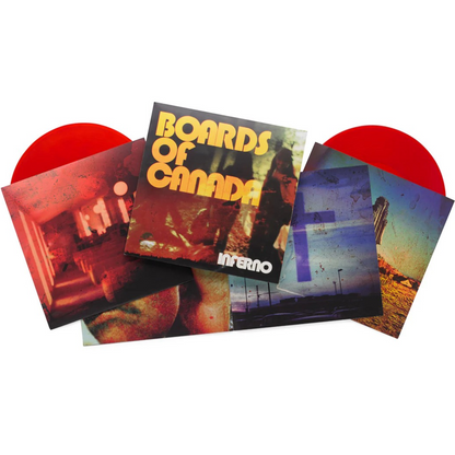 Boards of Canada Inferno (Limited Edition, Indie Exclusive, Triple Gatefold Outer Sleeve, Deluxe Edition, Transparent Red Colored Vinyl) (2 Lp's) | Vinyl
