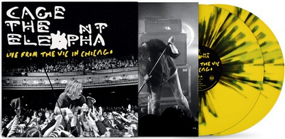 Cage The Elephant Live From The Vic In Chicago (RSD Exclusive, Limited Edition, Vibrant Yellow & Black Splatter Colored Vinyl) (2 Lp's) | Vinyl