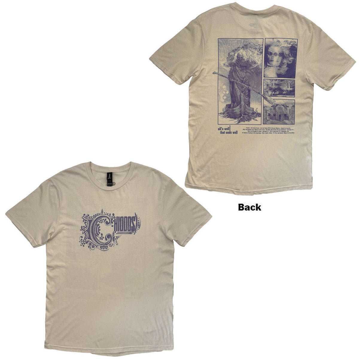 Chiodos All’s Well That Ends Well Album Art Unisex T-Shirt (Natural) | Apparel