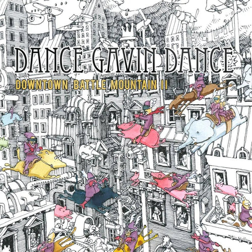 Dance Gavin Dance Downtown Battle Mountain Ii (15Th Anniversary) [Light Blue Glitter LP] | Vinyl