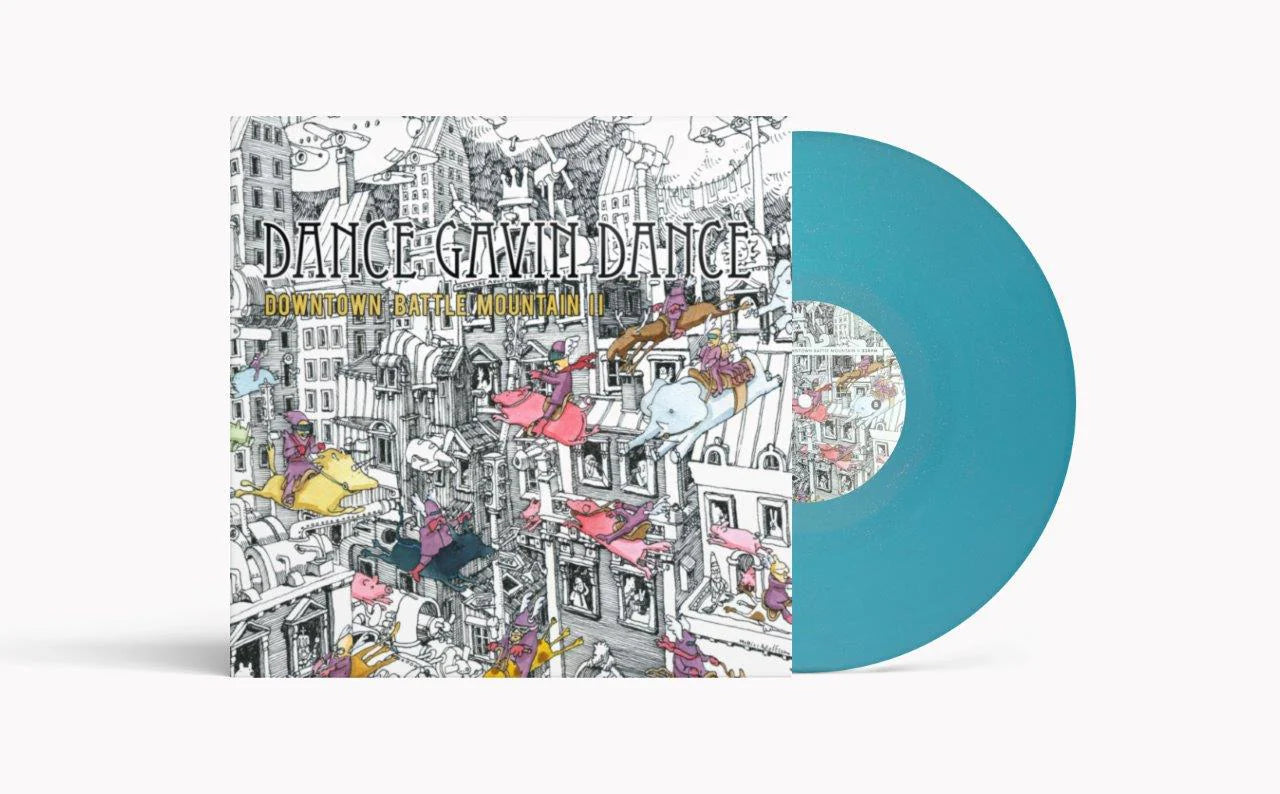 Dance Gavin Dance Downtown Battle Mountain Ii (15Th Anniversary) [Light Blue Glitter LP] | Vinyl