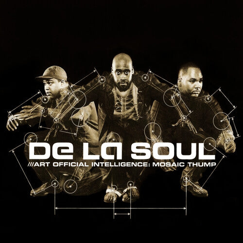 De La Soul Art Official Intelligence: Mosaic Thump [Explicit Content] (Black, 140 Gram Vinyl, Remastered) (2 Lp's) | Vinyl