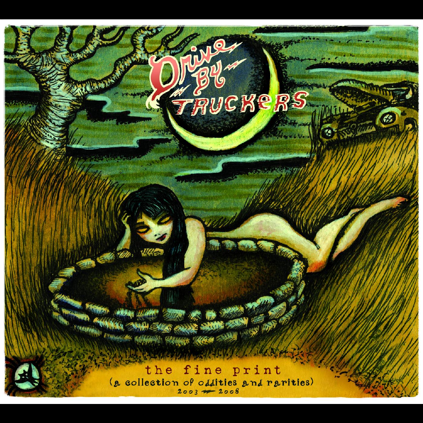 Drive-By Truckers The Fine Print (Crystal Blue Curaçao Vinyl) | Vinyl