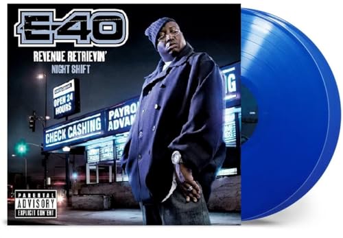 E-40 Revenue Retrievin': Night Shift [Midnight Blue 2 LP] | Vinyl