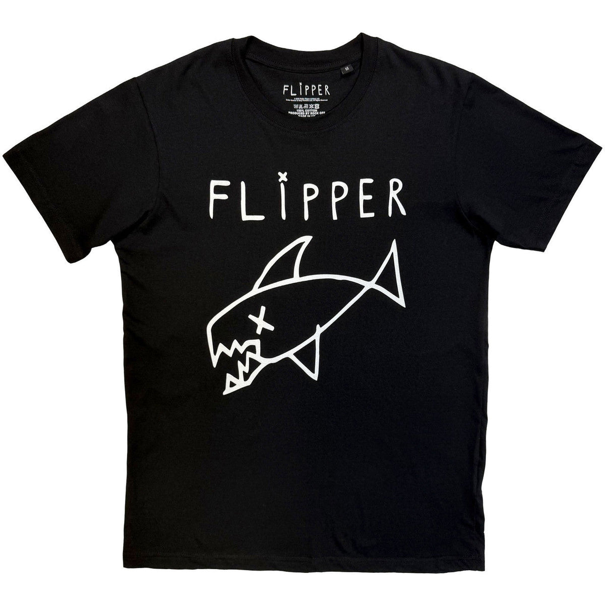 Flipper Long Fish Unisex T-Shirt (Black) | Apparel