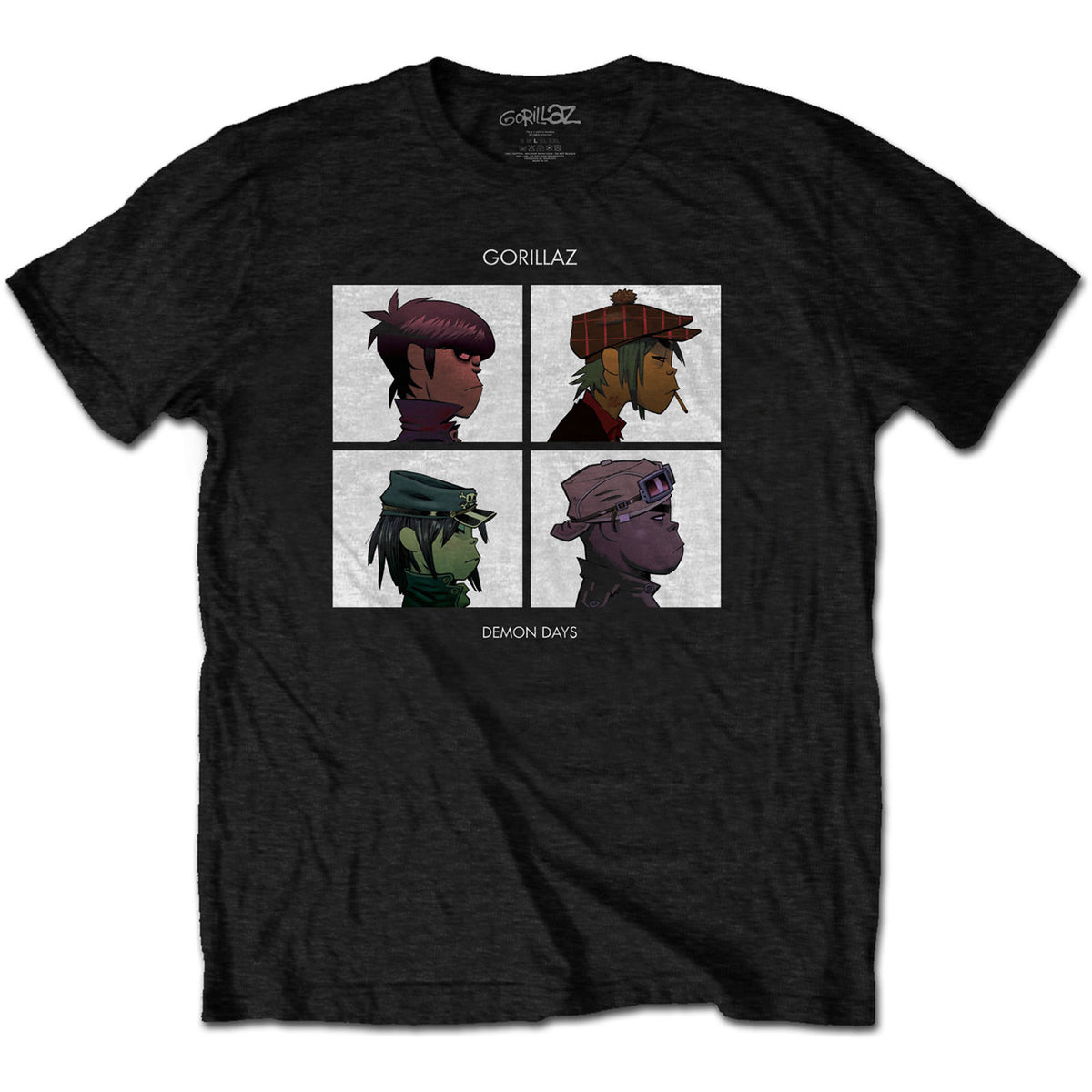 Gorillaz Demon Days | T-Shirt black