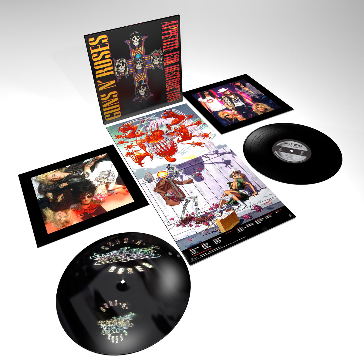 Guns N Roses Appetite For Destruction [Explicit Content] (180 Gram Vinyl, Limited Edition, Digital Download Card) (2 Lp's) | Vinyl