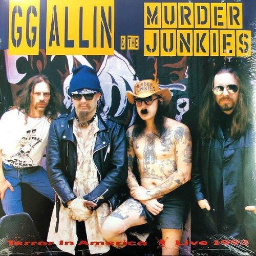 GG Allin & The Murder Junkies - Terror In America (Clear Green) - HIFI Bodega