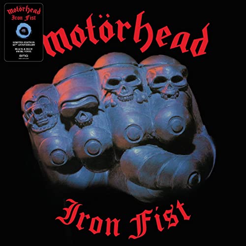 Motörhead - Iron Fist (Black & Blue Swirl) (Limited Edition) - HIFI Bodega