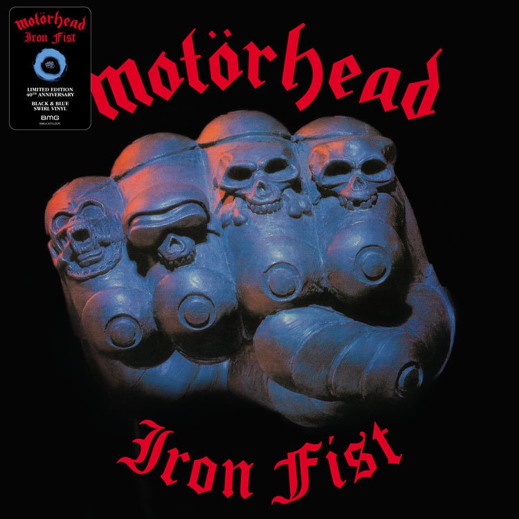 Motörhead - Iron Fist (Black & Blue Swirl) (Limited Edition) - HIFI Bodega