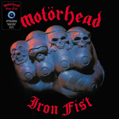 Motörhead - Iron Fist (Black & Blue Swirl) (Limited Edition) - HIFI Bodega