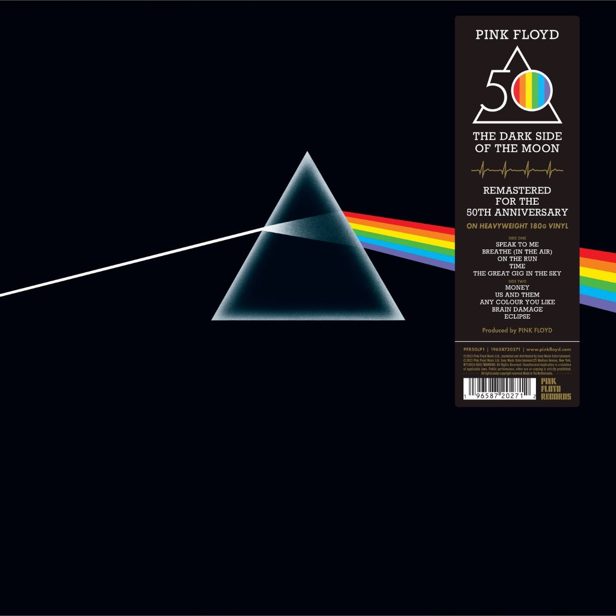 Pink Floyd - The Dark Side Of The Moon (50th Anniversary) (180 Gram) - HIFI Bodega