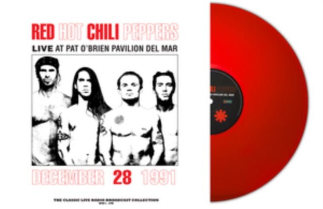 Red Hot Chili Peppers - Live at Pat O'Brien Pavilion, Del Mar, CA, December 28th 1991 (180 Gram Red Vinyl) (Import) - HIFI Bodega