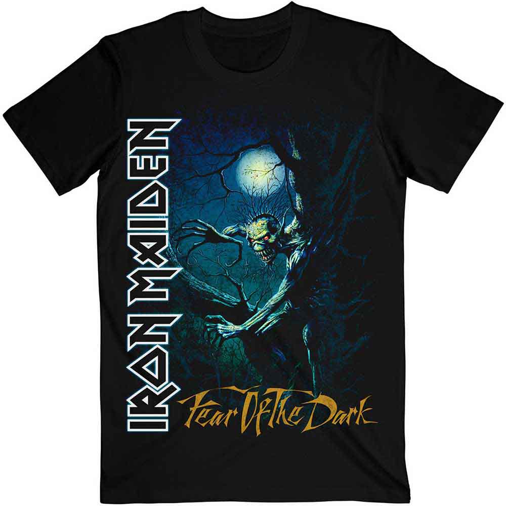 Iron Maiden Fear of the Dark Tree Sprite | T-Shirt Black