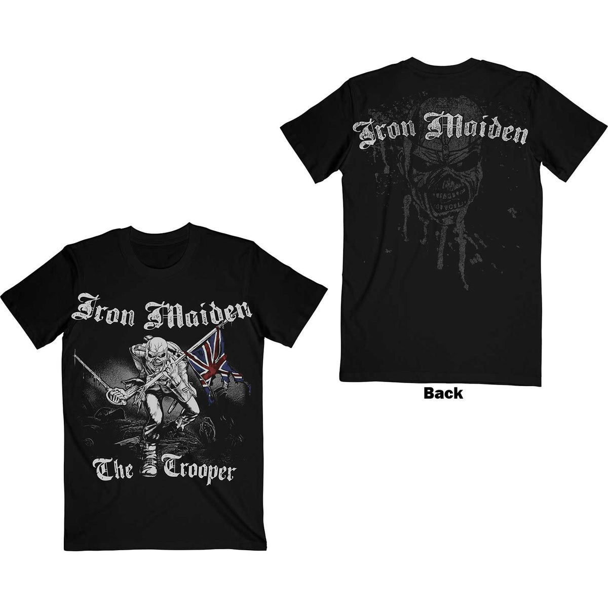 Iron Maiden Sketched Trooper | T-Shirt black