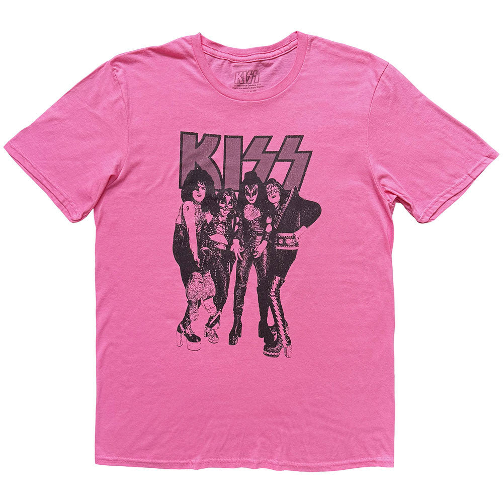 Kiss Dressed To Kill T-Shirt - Pink | Apparel