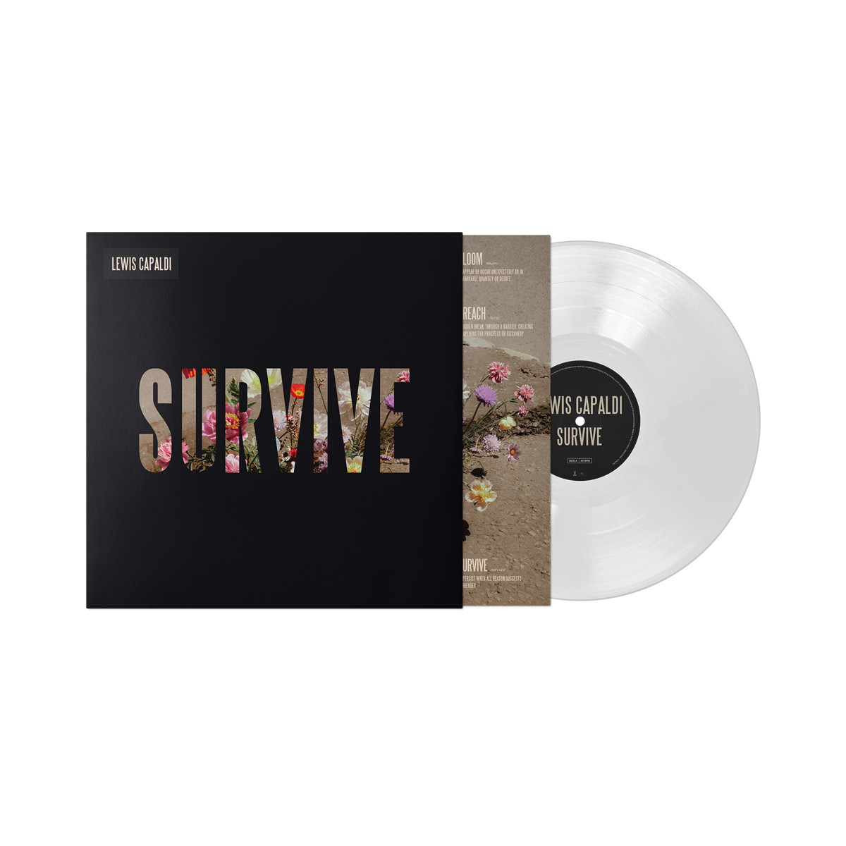 Lewis Capaldi Survive [Clear 12" EP] | Vinyl