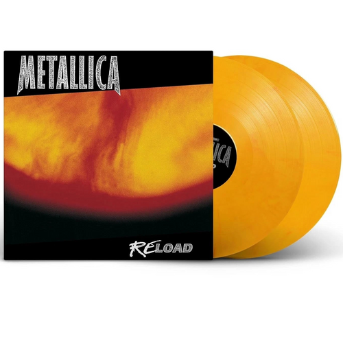 Metallica ReLoad: Remastered (Limited Edition, "Flaming Fuel" Yellow Colored Vinyl) [Import] (2 Lp's) | Vinyl