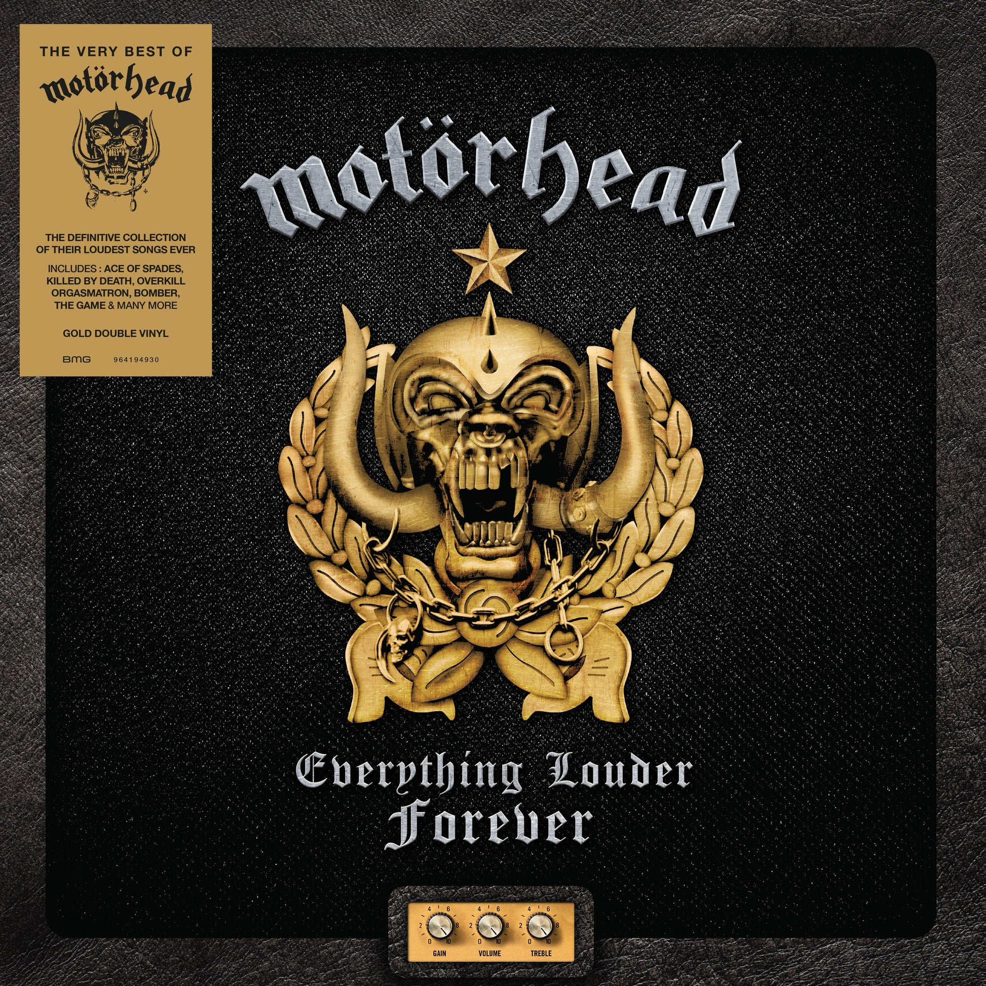 Motörhead Everything Louder Forever: The Very Best Of Motörhead (Indie Exclusive) [Gold 2LP] | Vinyl