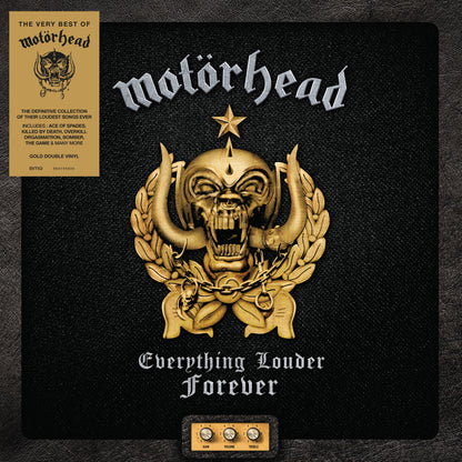 Motörhead Everything Louder Forever: The Very Best Of Motörhead (Indie Exclusive) [Gold 2LP] | Vinyl