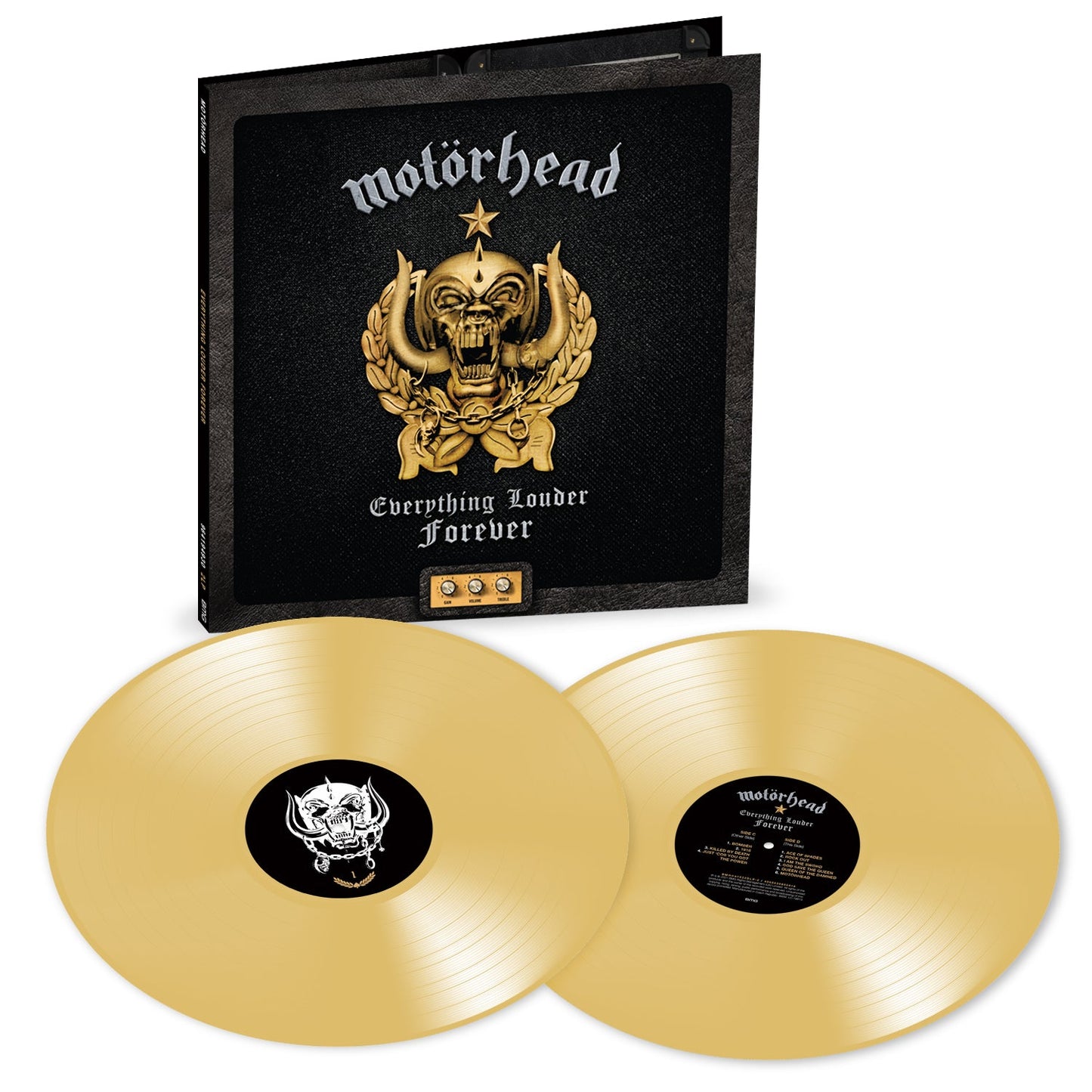 Motörhead Everything Louder Forever: The Very Best Of Motörhead (Indie Exclusive) [Gold 2LP] | Vinyl