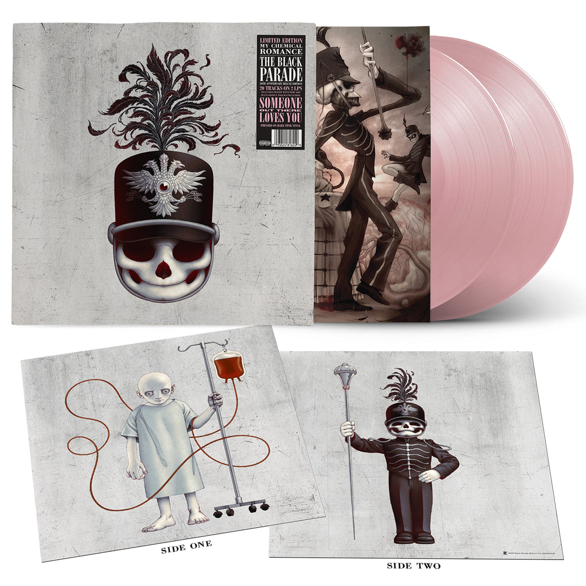 My Chemical Romance The Black Parade (20h Anniversary Deluxe Edition) (Indie Exclusive) (Baby Pink Colored Vinyl) (2 Lp's) | Vinyl