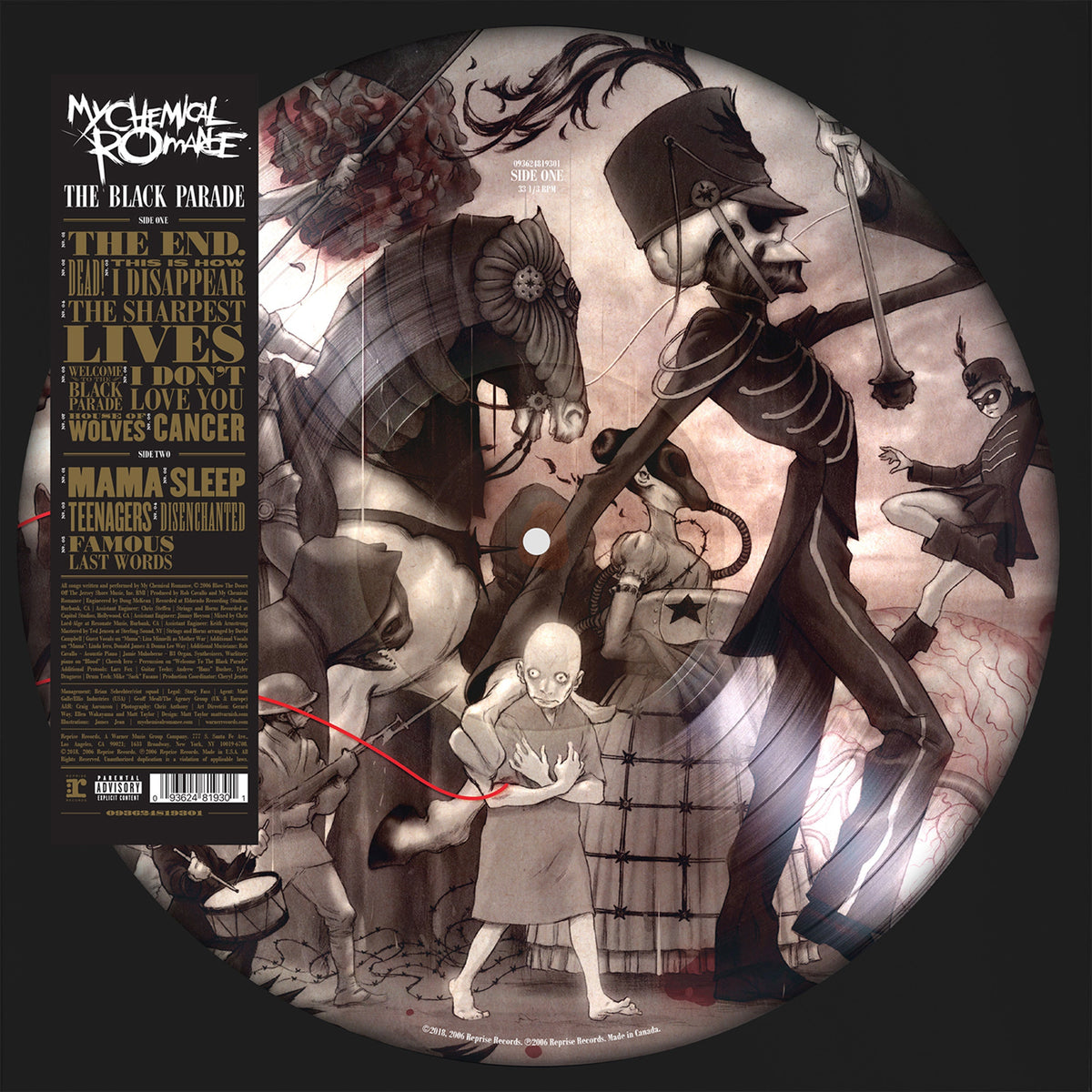 My Chemical Romance The Black Parade (Limited) [Picture Disc] | Vinyl