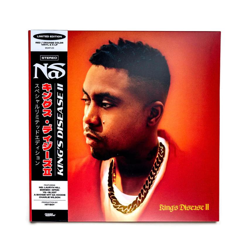 Nas King's Disease Ii (Colored Vinyl, Red, Orange) (2 Lp's) | Vinyl
