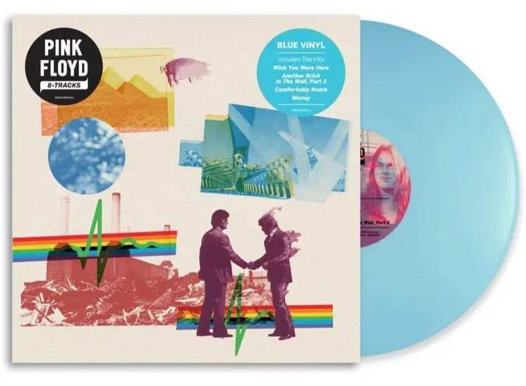 Pink Floyd 8-Tracks (Limited Edition, 180 Gram Blue Colored Vinyl) [Import] | Vinyl