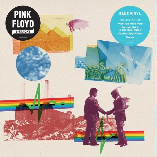 Pink Floyd 8-Tracks (Limited Edition, 180 Gram Blue Colored Vinyl) [Import] | Vinyl