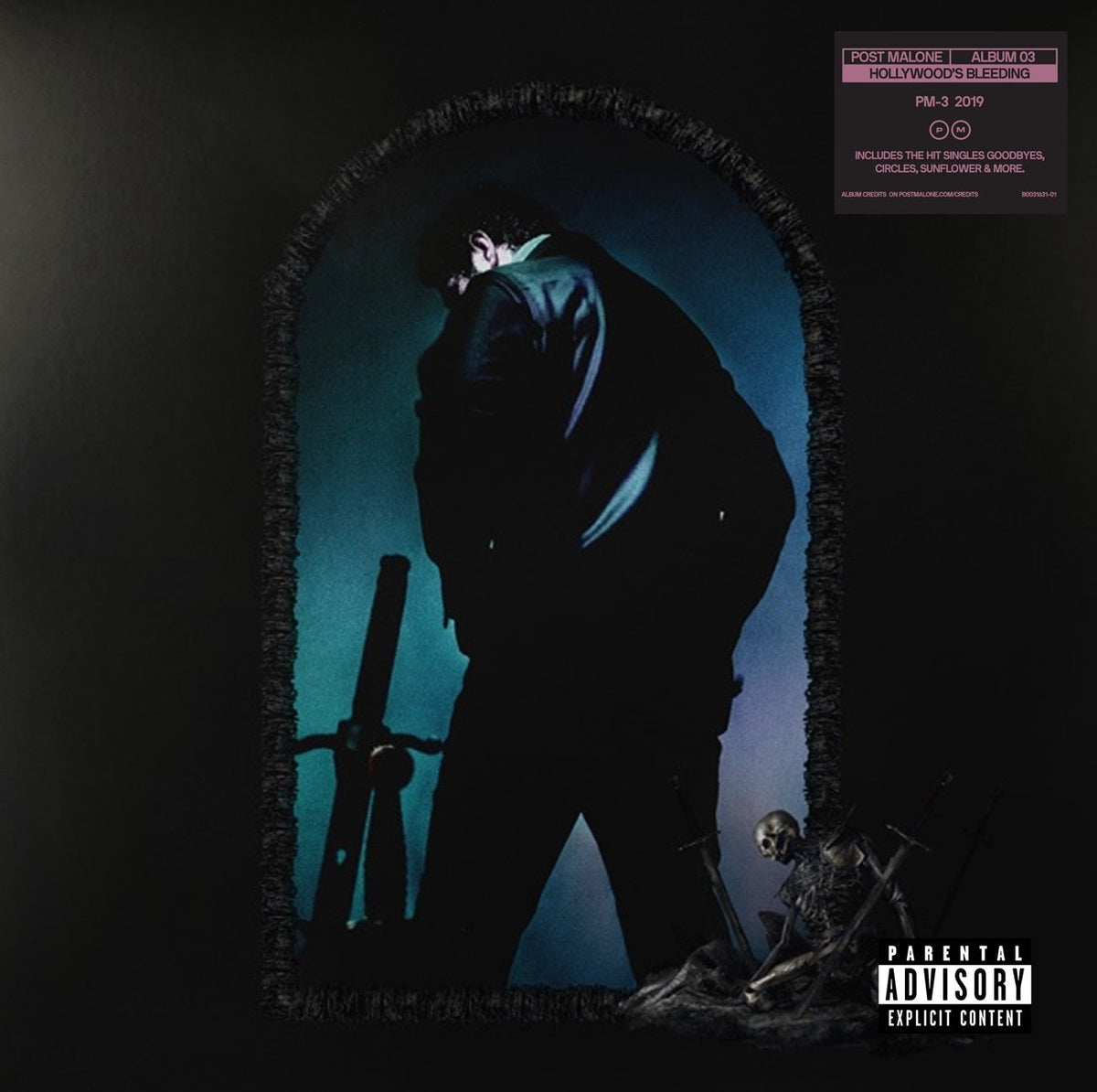 Post Malone Hollywood'S Bleeding [Transparent Green] [2LP] | Vinyl