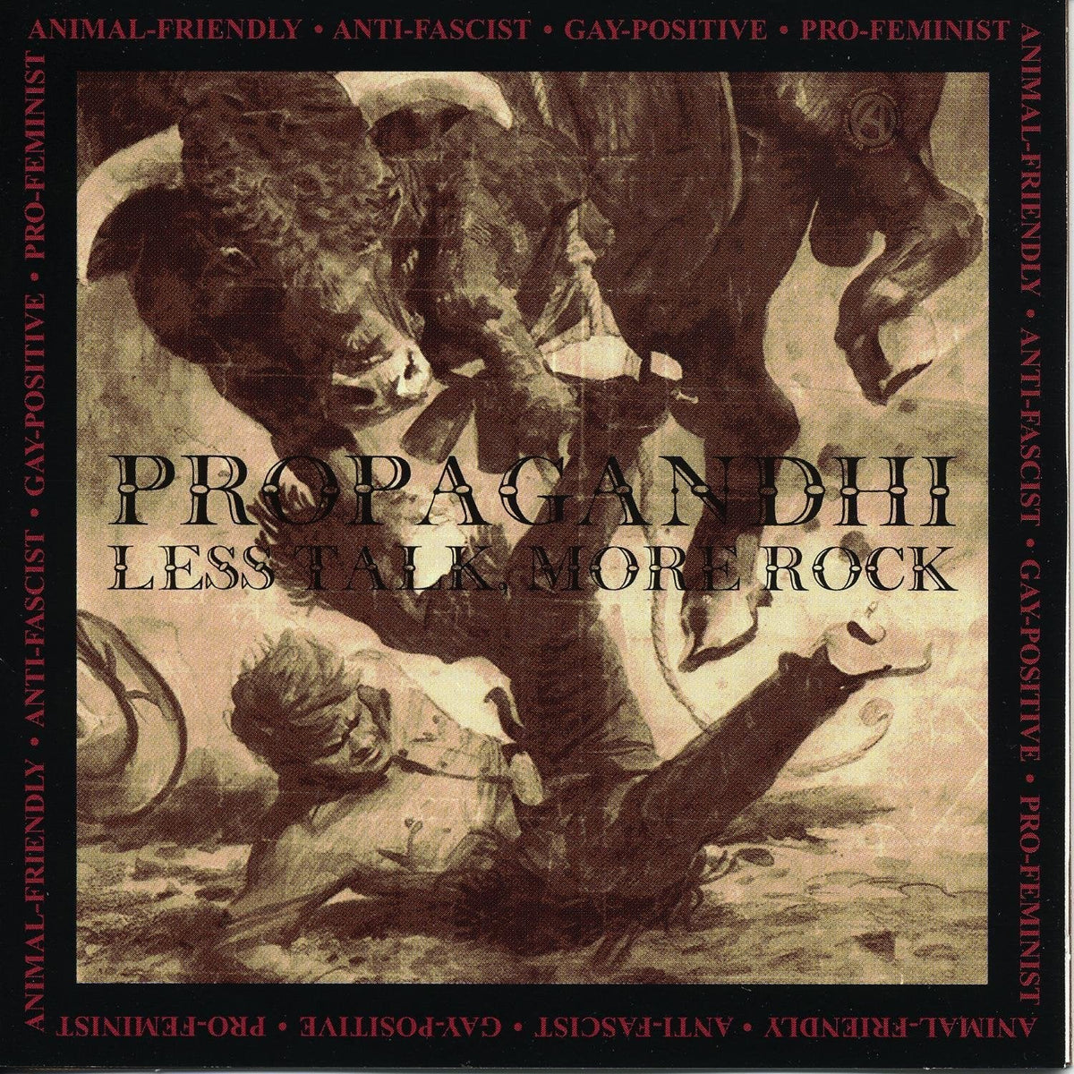 Propagandhi Less Talk, More Rock (Olive Green Colored Vinyl) | Vinyl