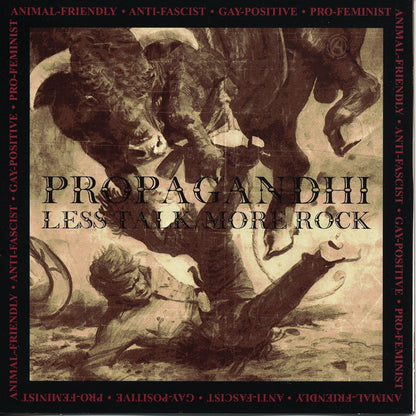 Propagandhi Less Talk, More Rock (Olive Green Colored Vinyl) | Vinyl