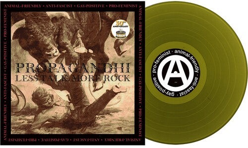 Propagandhi Less Talk, More Rock (Olive Green Colored Vinyl) | Vinyl