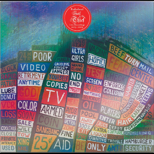 Radiohead Hail To The Thief (Live Recordings 2003-2009) (Indie Exclusive, Red Colored Vinyl) | Vinyl