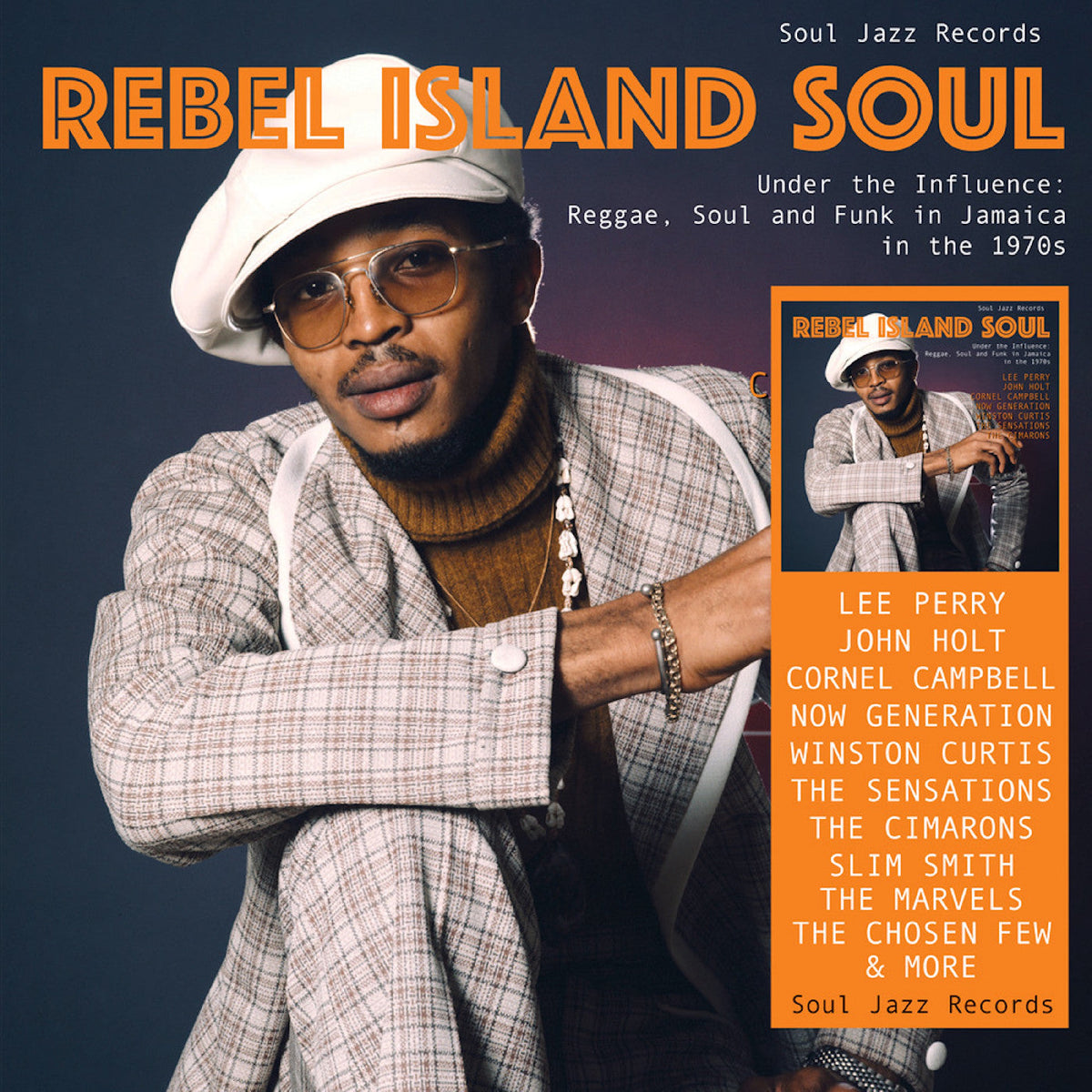 Soul Jazz Records Presents Rebel Island Soul – Under The Influence: Reggae, Funk & Soul In Jamaica In The 1970S | Vinyl